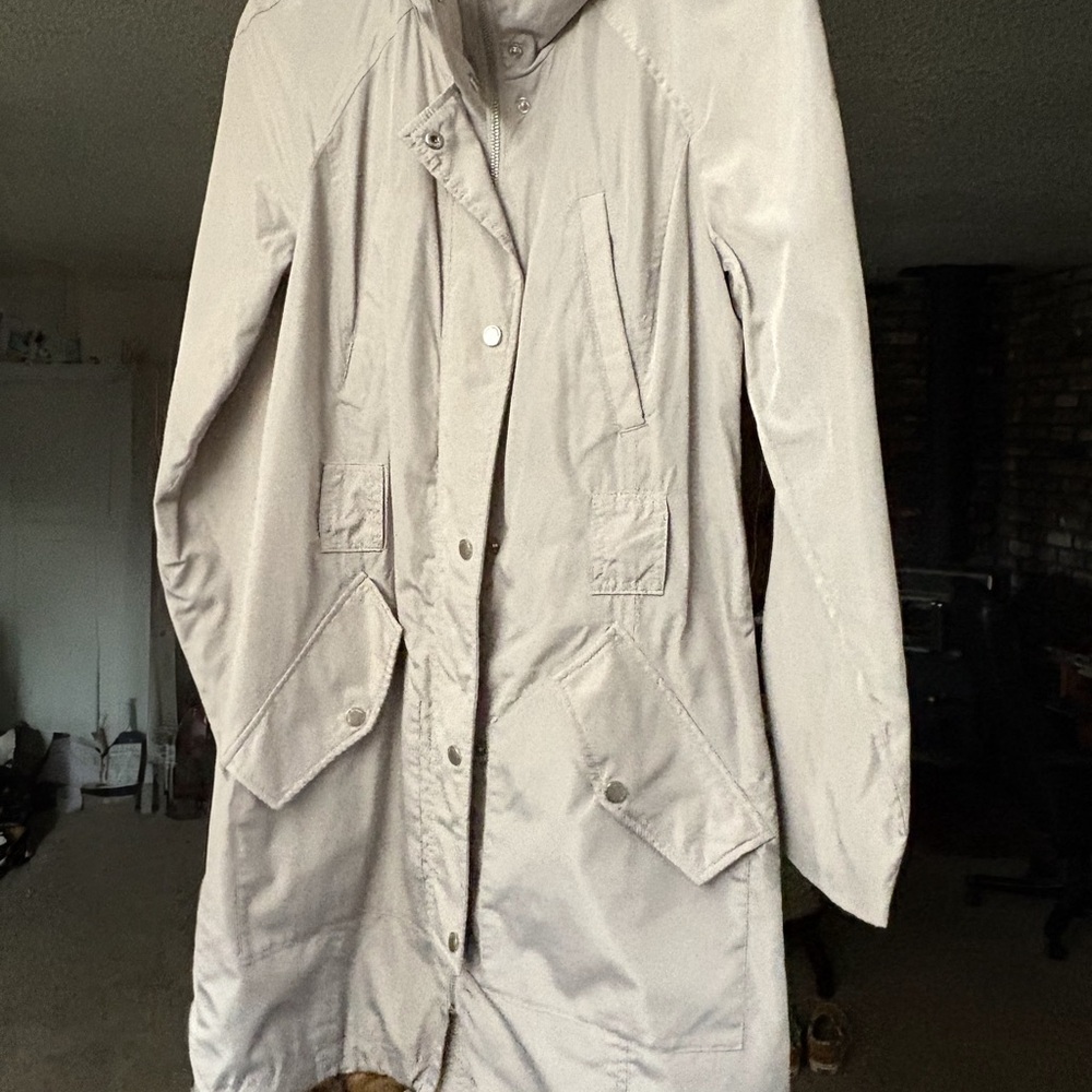 Andrew Marc Beige Trench Coat